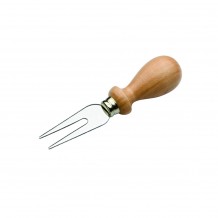 Πηρούνα τυριού INOX με ξύλινη λαβή Zaseves c429649