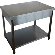 Inox Πάγκος Εργασίας 1000x700x860mm WT100 c429882 Inox Πάγκος Εργασίας 1000x700x860mm WT100 c429882