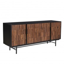 JENGA ΜΠΟΥΦΕΣ 4ΠΟΡΤΕΣ ΜΑΥΡΟ ΚΑΡΥΔΙ 174x45xH75cm c429908 JENGA ΜΠΟΥΦΕΣ 4ΠΟΡΤΕΣ ΜΑΥΡΟ ΚΑΡΥΔΙ 174x45xH75cm c429908
