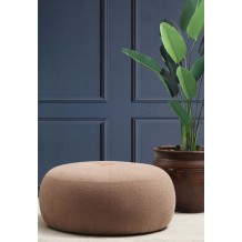 Pola πουφ cappuccino ύφασμα 55x35cm c430159 Pola πουφ cappuccino ύφασμα 55x35cm c430159