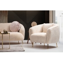Esprimere Πολυθρόνα Ύφασμα μπεζ 85x85x80cm c430167 Esprimere Πολυθρόνα Ύφασμα μπεζ 85x85x80cm c430167