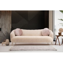 Esprimere τριθέσιος καναπές Ύφασμα μπεζ 215x90x80cm c430187 Esprimere τριθέσιος καναπές Ύφασμα μπεζ 215x90x80cm c430187