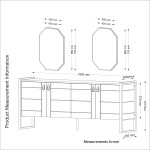 Κονσόλα Firma plus 180x44 5x77 6cm c430353