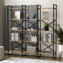 Βιβλιοθήκη Dodici 170x30x175cm c430412 Βιβλιοθήκη Dodici 170x30x175cm c430412