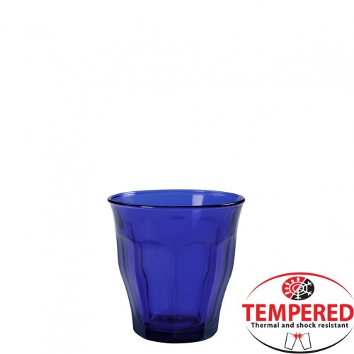 Γυάλινο Ποτήρι 25cl Φ8 7x9cm Σκούρο Μπλε Tempered Σειρά Picardie DURALEX Σετ 6 c430536