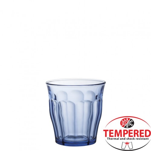 Γύαλινο Ποτήρι 31cl Φ9x9 3cm Διάφανο Μπλε Tempered Σειρά Picardie DURALEX Σετ 6 c430537