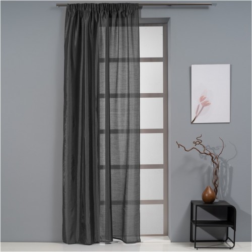 Κουρτίνα Τάφτας 140x270cm 90gsm 100 polyester γκρι με τρέσα Artisti Italiani c430585