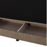 ΚΑΝΑΠΕΣ ΚΡΕΒΑΤΙ ANDRI ΤΡΙΘΕΣΙΟΣ ΚΑΦΕ HM3239 02 180x72x77 εκ c430670