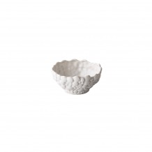 Μπωλ βαθύ Stoneware BUBBLE φ14 5xΥ7cm λευκό RAW Σετ 6 c430771