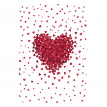 ΠΑΙΔΙΚΟ ΧΑΛΙ ΜΕ ΚΡΟΣΙΑ HM7678 08 ΛΕΥΚΟ ΚΟΚΚΙΝΟ 80Χ150 εκ c430869