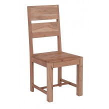 LIZARD MAX Καρέκλα Tραπεζαρίας Ξύλο Ακακία Φυσικό SET 2τμχ c430939