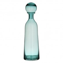 INART ΚΑΡΑΦΑ ΔΙΑΚΟΣΜΗΤΙΚΗ ΓΥΑΛΙΝΗ ΠΡΑΣΙΝΗ Φ13Χ45 13x13x45 c432038