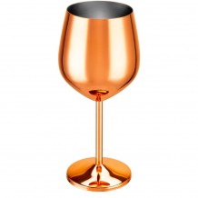 Χάλκινο ποτήρι κολωνάτο κρασιού coctail φ9 4xΥ21 1cm c432574