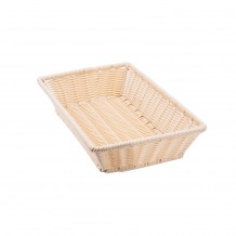 Ψωμιέρα Καλάθι Rattan με ενισχυμένο INOX σκελετό GN1 2 32 5x26 5xΥ8cm Buffet Choice c432587