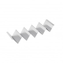 Στάντ INOX SS201 κυματιστό για Sandwich Tacos 4 5 θέσεων 35x10x5cm c432594 Στάντ INOX SS201 κυματιστό για Sandwich Tacos 4 5 θέσεων 35x10x5cm c432594