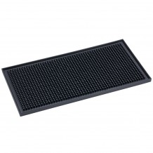 Service Bar Mat Μαύρο Λάστιχο 45x30x1cm Bar Choice c432596