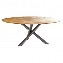 ΒΑΣΗ ΤΡΑΠΕΖΙΟΥ ΣΚΟΥΡΟ ΓΚΡΙ TS867 Φ150x73 εκ c432818