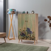 PIANETA 3 ΠΑΠΟΥΤΣΟΘΗΚΗ SONOMA OAK ΜΕΛΑΜΙΝΗ 80x36xH127cm c432964 PIANETA 3 ΠΑΠΟΥΤΣΟΘΗΚΗ SONOMA OAK ΜΕΛΑΜΙΝΗ 80x36xH127cm c432964