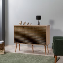 Μπουφέ Mente 3 SONOMA OAK ΜΕΛΑΜΙΝΗ 120x36xH90cm c432969 Μπουφέ Mente 3 SONOMA OAK ΜΕΛΑΜΙΝΗ 120x36xH90cm c432969