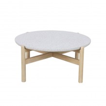 TERRAZZO COFFEE TABLE TERRAZZO D84 4xH37cm c432987