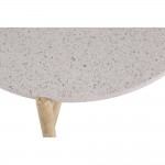 TERRAZZO COFFEE TABLE TERRAZZO D84 4xH37cm c432987