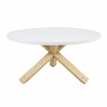 TERRAZZO ΤΡΑΠΕΖΙ TERRAZZO D150xH76 3cm c432991 TERRAZZO ΤΡΑΠΕΖΙ TERRAZZO D150xH76 3cm c432991