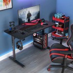 Gaming Γραφείο Eureka Ergonomic ERK GIP P47B ZXV1 120x60x76 8εκ c433076