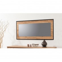 Καθρέπτης Specchio 110x60cm μελαμίνη Atlantic Pine μαύρο χρώμα c433133 Καθρέπτης Specchio 110x60cm μελαμίνη Atlantic Pine μαύρο χρώμα c433133