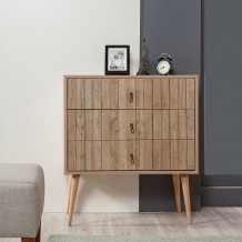 Συρταριέρα Cassetto μελαμίνη sonoma oak χρώμα 80x40x90cm c433331 Συρταριέρα Cassetto μελαμίνη sonoma oak χρώμα 80x40x90cm c433331