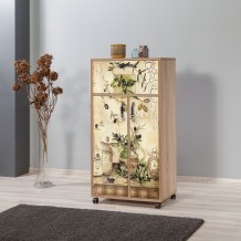 Έπιπλο εισόδου Multi μελαμίνη sonoma oak χρώμα 60x36x116cm c433333 Έπιπλο εισόδου Multi μελαμίνη sonoma oak χρώμα 60x36x116cm c433333