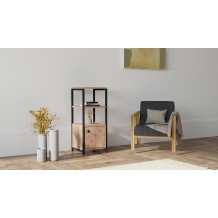 Βιβλιοθήκη Masa atlantic pine χρώμα μελαμίνη 35 5x35 5x81 9cm c433464 Βιβλιοθήκη Masa atlantic pine χρώμα μελαμίνη 35 5x35 5x81 9cm c433464