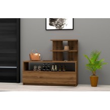 Παπουτσοθήκη Adria καφέ χρώμα μελαμίνη 100x29 6x85cm c433465 Παπουτσοθήκη Adria καφέ χρώμα μελαμίνη 100x29 6x85cm c433465