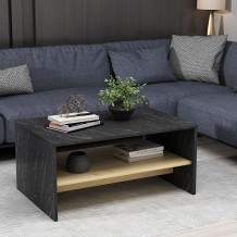 Τραπεζάκι σαλονιού Luca sapphire oak μαύρο χρώμα μελαμίνη 90x45x46 8cm c433534 Τραπεζάκι σαλονιού Luca sapphire oak μαύρο χρώμα μελαμίνη 90x45x46 8cm c433534