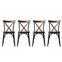 Καρέκλα Splendore καρυδί χρώμα μέταλλο 42x41x84cm σετ 4τεμ c433557 Καρέκλα Splendore καρυδί χρώμα μέταλλο 42x41x84cm σετ 4τεμ c433557