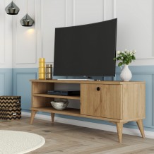 Έπιπλο tv Cuneo oak χρώμα μελαμίνη 120x29 5x44 6cm c433598 Έπιπλο tv Cuneo oak χρώμα μελαμίνη 120x29 5x44 6cm c433598