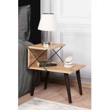 Κομοδίνο Dormo pine χρώμα μελαμίνη 50x40x55cm c433611 Κομοδίνο Dormo pine χρώμα μελαμίνη 50x40x55cm c433611