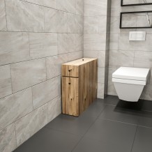 Ντουλάπι μπάνιου Al muro oak χρώμα μελαμίνη 19x60x55cm c433619 Ντουλάπι μπάνιου Al muro oak χρώμα μελαμίνη 19x60x55cm c433619