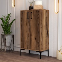 Παπουτσοθήκη Melone καρυδί χρώμα μελαμίνη 60x35x111cm c433647 Παπουτσοθήκη Melone καρυδί χρώμα μελαμίνη 60x35x111cm c433647