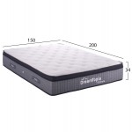 ΣΤΡΩΜΑ DREAMTOPIA ULTIMATE HM661 150 POCKET SPRING ΜΕ ΑΝΩΣΤΡΩΜΑ 150X200εκ c433746