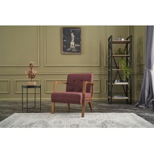 Πολυθρόνα Caesar κόκκινο χρώμα ξύλο 69x80x83cm c433792 Πολυθρόνα Caesar κόκκινο χρώμα ξύλο 69x80x83cm c433792