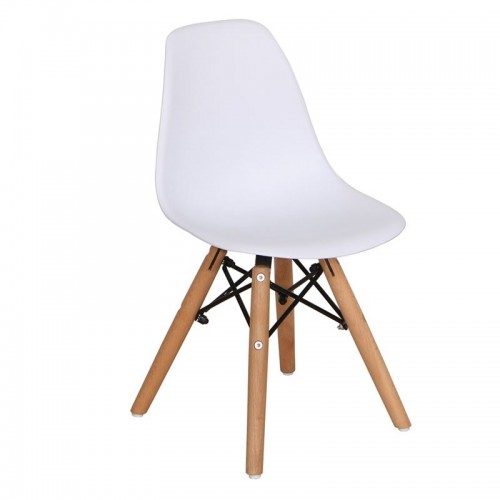 ART Wood Kid Καρέκλα Ξύλο - PP Άσπρο SET 4τμχ c433794
