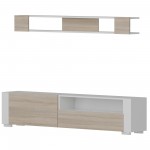 Σύνθεση tv Terni cordoba λευκό χρώμα μελαμίνη 180x31 5x44cm c433835