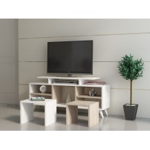 Σύνθεση tv Marcus cordoba λευκό χρώμα μελαμίνη 120x29 5x56 9cm c433836 Σύνθεση tv Marcus cordoba λευκό χρώμα μελαμίνη 120x29 5x56 9cm c433836
