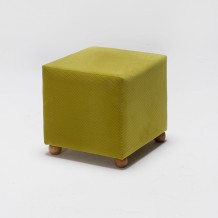 Σκαμπώ Sala μουσταρδί χρώμα ξύλο 40x40x40cm c433891 Σκαμπώ Sala μουσταρδί χρώμα ξύλο 40x40x40cm c433891