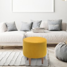 Σκαμπώ Bonora κίτρινο χρώμα ξύλο 40x40x40cm c433897 Σκαμπώ Bonora κίτρινο χρώμα ξύλο 40x40x40cm c433897