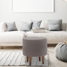 Σκαμπώ Bonora mink χρώμα ξύλο 40x40x40cm c433899 Σκαμπώ Bonora mink χρώμα ξύλο 40x40x40cm c433899