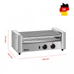 Ψηστιέρα για λουκάνικα roller grill 7181 με περιστρεφόμενους θερμαινόμενους κυλίνδρους c434721