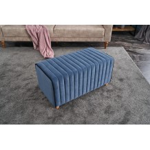 Σκαμπώ Sento ξύλινο μπλε 80x40x40cm c435475 Σκαμπώ Sento ξύλινο μπλε 80x40x40cm c435475