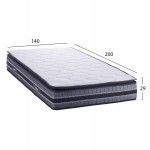 ΣΤΡΩΜΑ DREAMTOPIA FRANKLIN HM657 140 BONNELL SPRING ΜΕ ΑΝΩΣΤΡΩΜΑ 140x200 εκ c435783