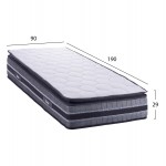 ΣΤΡΩΜΑ DREAMTOPIA FRANKLIN HM657 90 BONNELL SPRING ΜΕ ΑΝΩΣΤΡΩΜΑ 90x190 εκ c435785